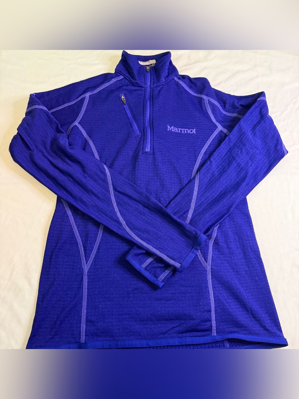Marmot Women’s 1/4 Zip‎ Performance Pullover – Size Small – Purple